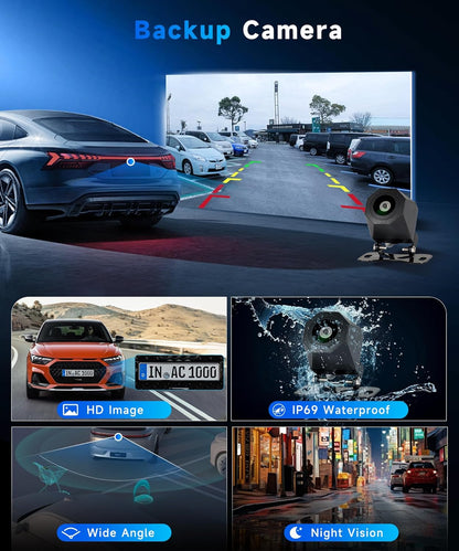 Android Autoradio – Auto Radio – Multimedia Systeem – Navigatiesysteem – Infotainment Systeem – Android 15 OS – 7 Inch HD Touchscreen
