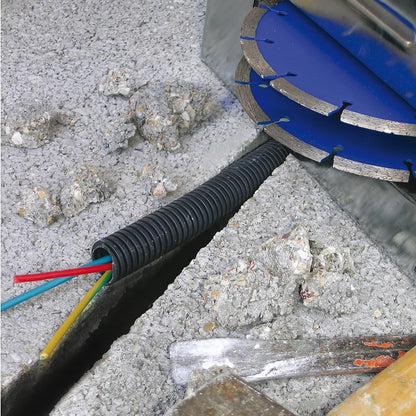 Fartools Groefmachine 1700 W, 2 diamantschijven beton Ø 150 mm, snelheid 4000 omw/min, 3 mogelijke breedtes 14/19/29 mm, diepte max. 40 mm, koffer