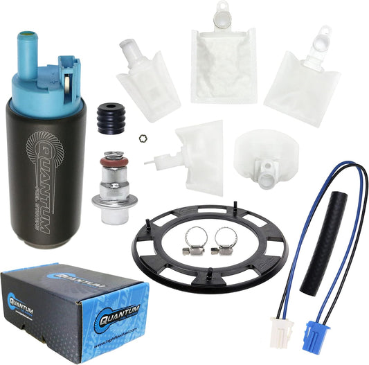 Brandstofpomp Motorfiets – Benzinepomp – Brandstofpompmodule – Brandstofunit – Brandstofinjectiepomp – Directe Vervanging In Originele Behuizing – Inclusief Zeef, Brandstofdrukregelaar En Tankafdichting