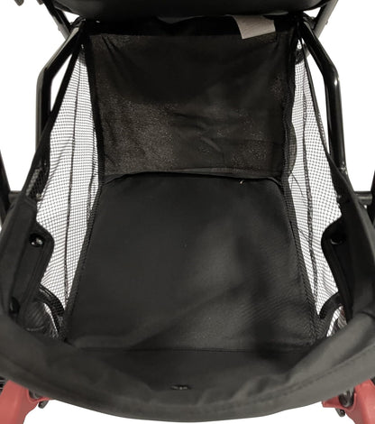 PETIQUE Chinook Zwart | Luxe hondenwandelwagen | Vouwen met één hand | 12" Eva-banden voor en achter voor extra comfort | Reflecterende binding | Houdt huisdier tot 23 kg | Dierendrager