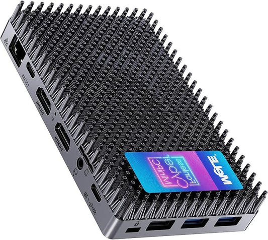 Mini PC – Mini Computer – Kleine PC – Compacte Desktop – Stille PC – 16GB RAM – 512GB SSD – Ventilatorloos – 3x 4K Scherm Aansluiting