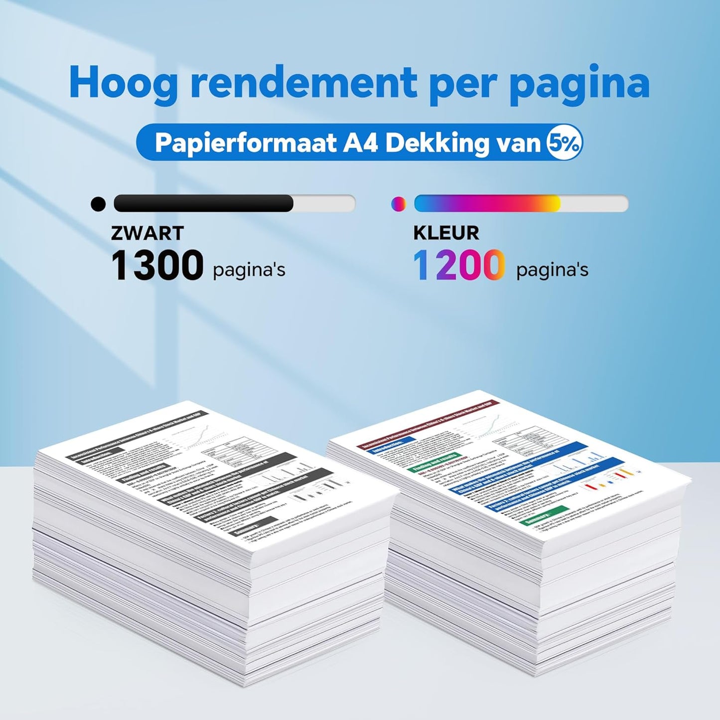 Toner – Tonercartridge – Laserprinter Inkt – Afdrukinkt – Printcartridge – Compatibel Met HP Color LaserJet Pro – Hoge Capaciteit Tot 1300 Pagina’s
