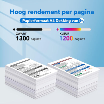 Toner – Tonercartridge – Laserprinter Inkt – Afdrukinkt – Printcartridge – Compatibel Met HP Color LaserJet Pro – Hoge Capaciteit Tot 1300 Pagina’s
