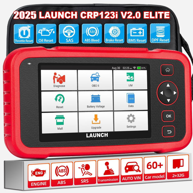 OBD2 Scanner - Diagnosecomputer -  Storing Verwijderen - Uitleesapparatuur – Auto Accessoires - Auto Uitlezen - Diagnose apparatuur voor auto's - Motorstoring - Tablet