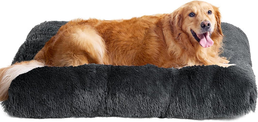 Hondenbed – Hondenkussen – Huisdierbed – Dogbasket – Hondenmand XL – Extra Groot 112x85 cm – Zacht Pluche – Antislip en Wasbaar