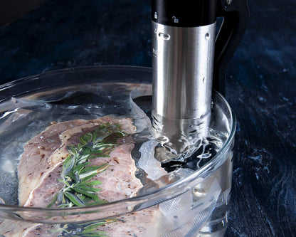 Gastronoma 18310009 WIFI Sous Vide Stick Garer, app in het Duits 1000 watt, roestvrij staal design