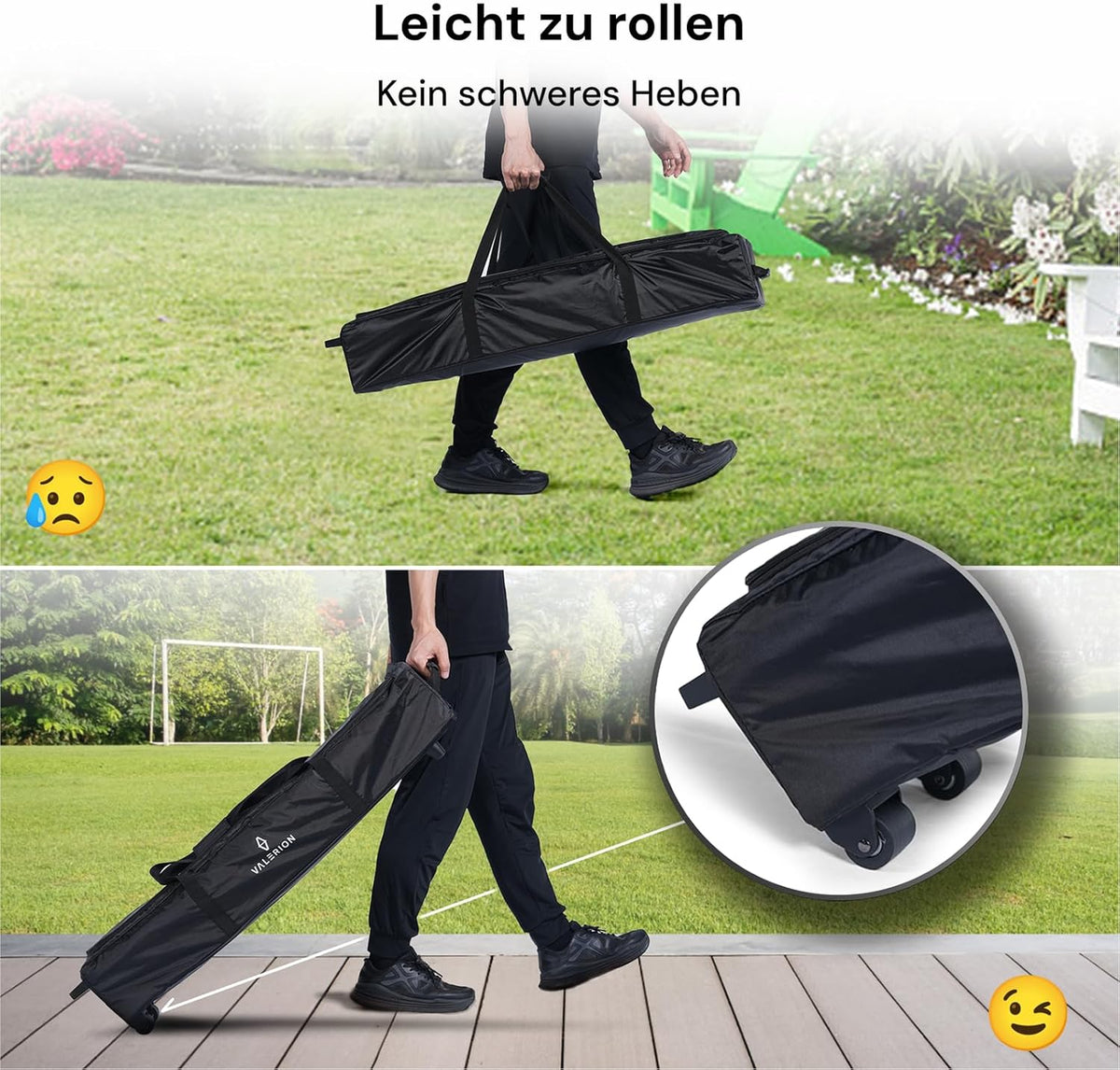 180" Outdoor Camping Draagbare Vouwende Matte White Screen