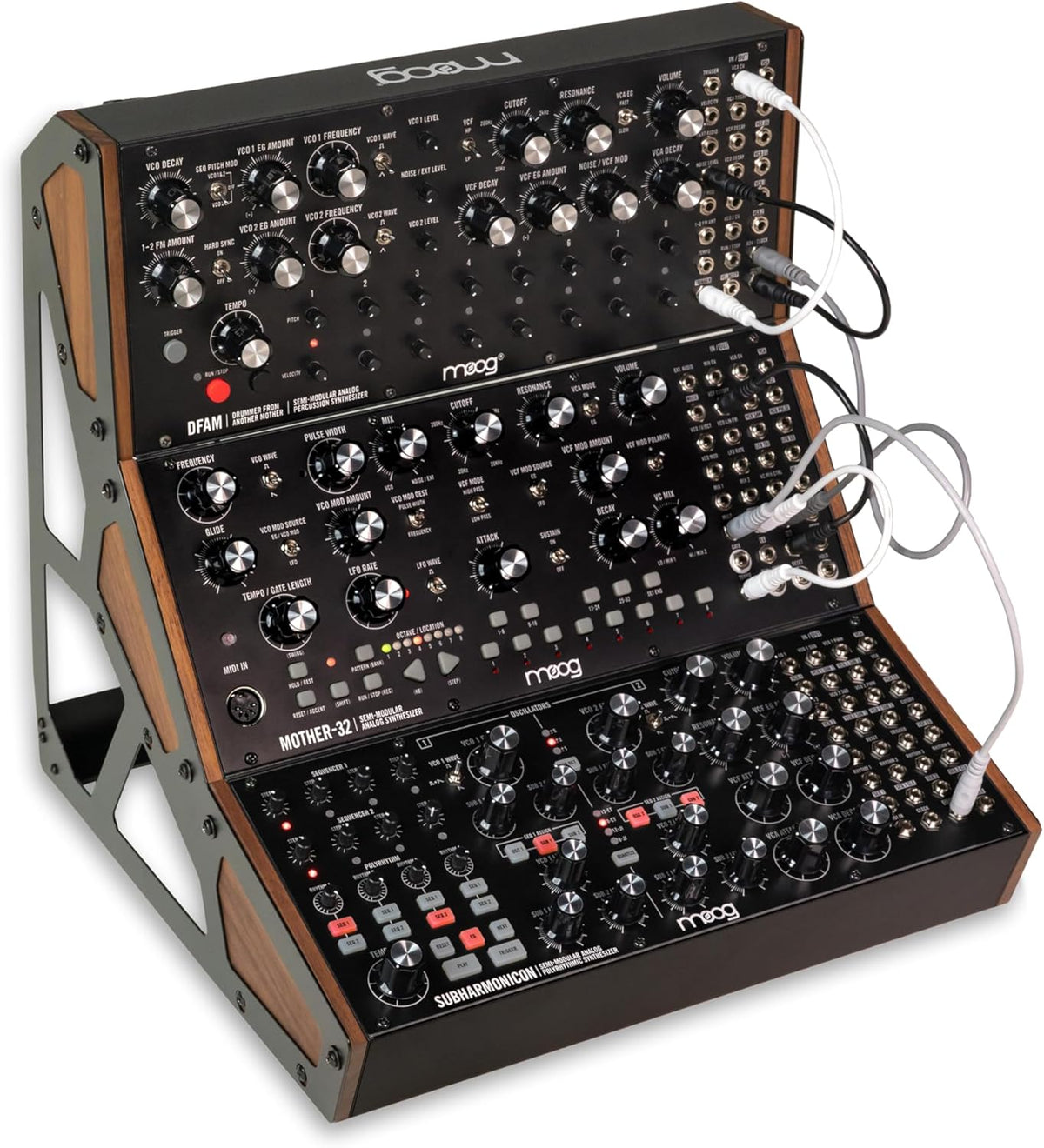 MOOG Subharmonicon Semi-Modulaire Analoge Polyritmische Synthesizer met Dual Sequencer, MIDI en Patch Bay