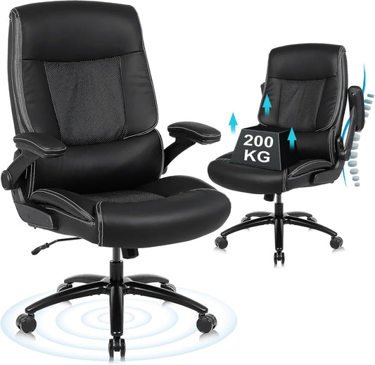 Youhauchair bureaustoel 200 kg voor zware mensen