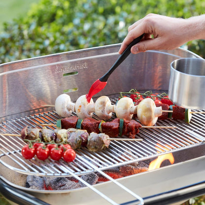 Barbecook Loewy 55 houtskoolbarbecue uit rvs 56 cm x 34 cm