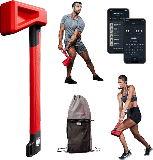ChopFit Functioneel trainersysteem, draagbare fitnessapparatuur voor thuis, krachttraining, thuistraining voor mannen en vrouwen, geweldig voor cardiotraining, core/buikspieren - thuisfitness