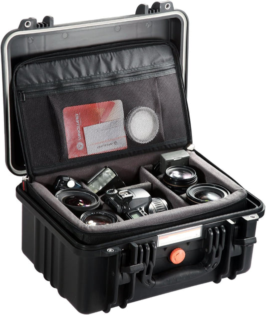Vanguard Supreme 37D waterdichte koffer met dividers zwart