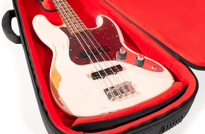 Gator Cases ICON serie Premium weerbestendige gigbag voor basgitaren met TSA bagageslot-vriendelijke ritstrekkers (G-ICONBASS)