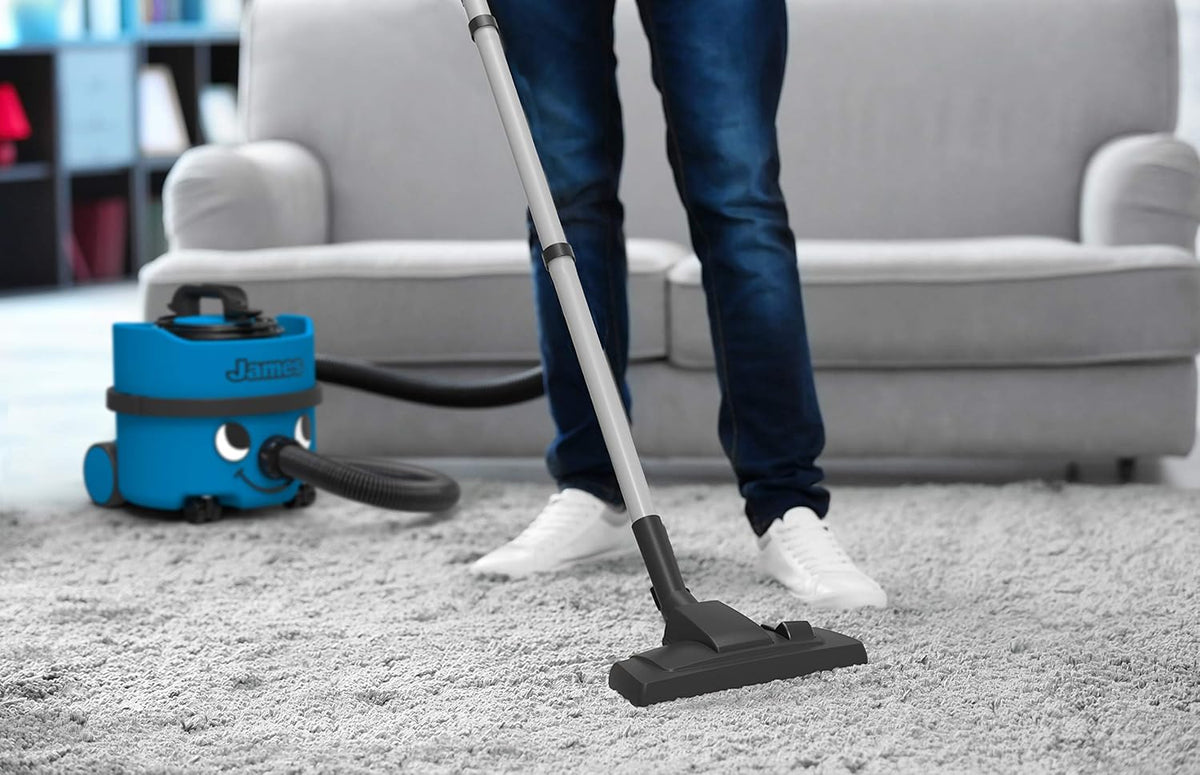 Numatic 900140/JVP180-11 stofzuiger James (620 Watt, 72db), blauw