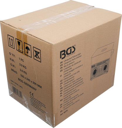 BGS 6879 | Ultrasone onderdelenreiniger | 3,2 l