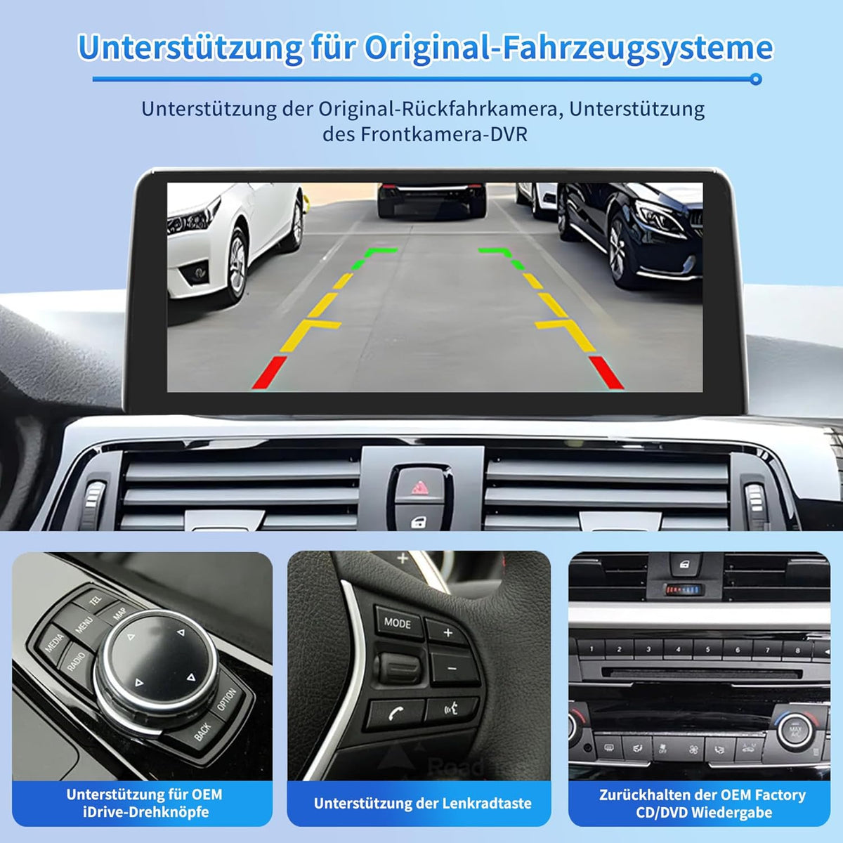 Android 14 Autoradio – Multimedia Systeem – Infotainment Unit – Navigatiesysteem – Auto Stereo – 10,25 Inch HD Touchscreen – Draadloos CarPlay & Android Auto