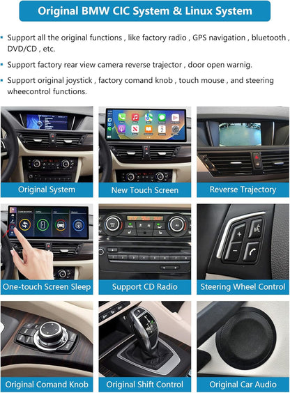Autoradio – Multimedia Systeem – Navigatiesysteem – Touchscreen Radio – Draadloze CarPlay – 12,3 Inch Scherm – Android Auto – Mirrorlink Ondersteuning – Achteruitrijcamera Integratie
