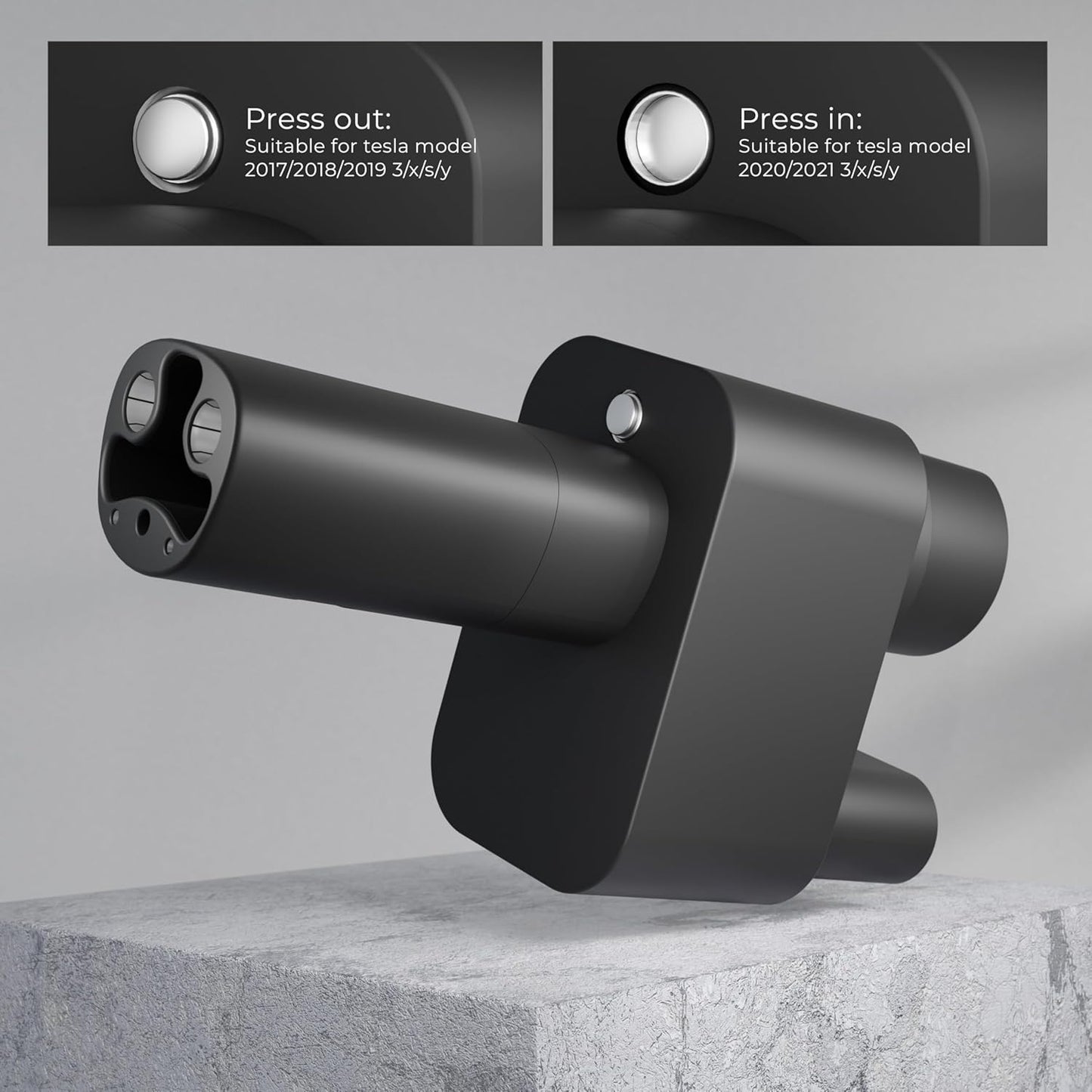EV CCS2 Oplaadadapter voor Tesla snellaadadapter tot 250 kW voor model Y/3/X/S/Cybertruck elektrische voertuigen, CCS2 laadstations (voor CCS2 supercharger van anderen