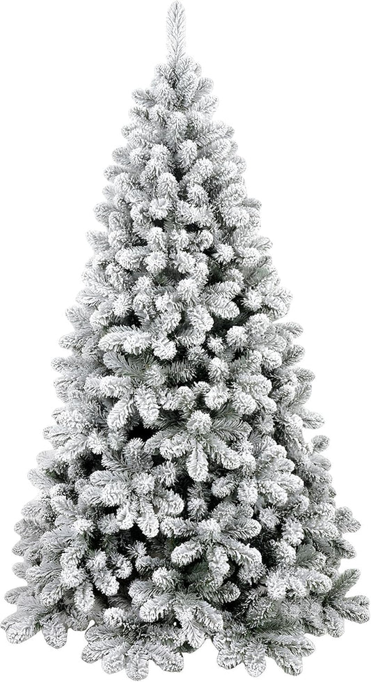 Kerstboom met sneeuw 150/180/210/230/270 cm realistisch oppervlak (210)