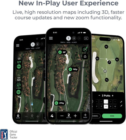 Arccos Slimme sensoren: automatisch golfspelvolgsysteem, AI-aangedreven GPS-afstandsmeter en slimme clubafstanden (Gen 4, rook)