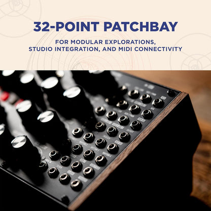MOOG Subharmonicon Semi-Modulaire Analoge Polyritmische Synthesizer met Dual Sequencer, MIDI en Patch Bay