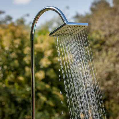 Gre SSAL18 Aluminium tuin zonnedouche met 18 l tank, bestaande uit twee delen