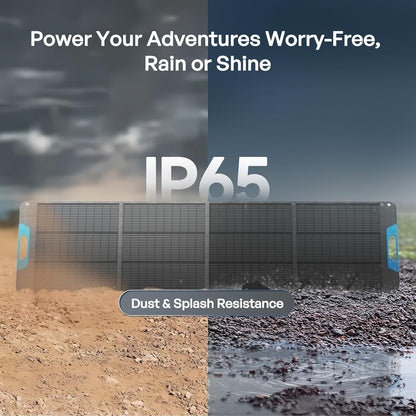 Renogy 200W Draagbaar Zonnepaneel, IP65 Waterdichte Opvouwbare Zonnepaneel Power Backup, Solar Charger voor Power Station RV Camping Off Grid