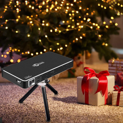TOUMEI C800S Mini projector beamer, Android 7.1 videoprojector LED draagbare home theater videobeamer c800s