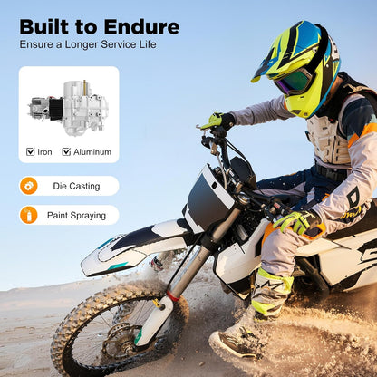 125cc 4-takt motor – Quad motor – ATV motor – Go-kart motor – Crossmotor – Elektrische start – Semi-automatische 3+1 versnelling met achteruit