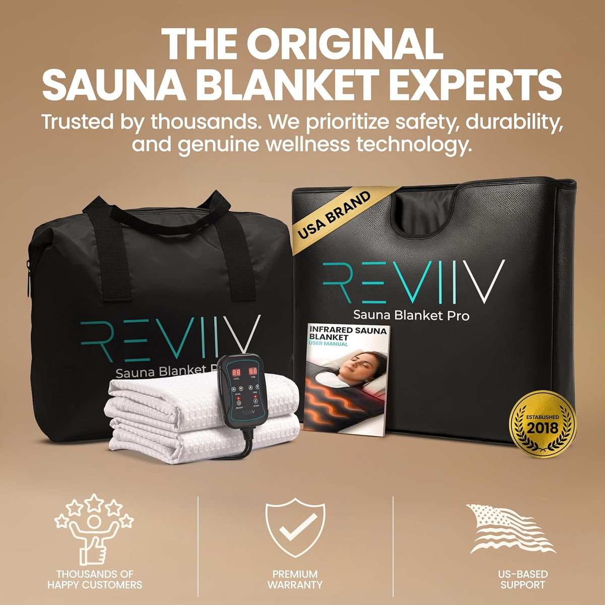 Portable Sauna Blanket with Bonus Cotton Inlay Towel - V2.0 Major Upgrades! Premium Far Infrared Sauna Blanket for Detoxification - Sauna Blanket, Infrared Saunas for Home with Temperature Range of - QUORE