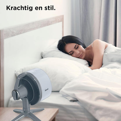 Shark FlexBreeze TableMate Snoerloze Ventilator Binnen & Buiten, Tot 24 Uur Gebruikstijd, Hoge Snelheid Koeling, 20 m Bereik, Stil & Duurzaam, 5 Snelheden, Oscillatie, Afstandsb., Wintermist FA150EU