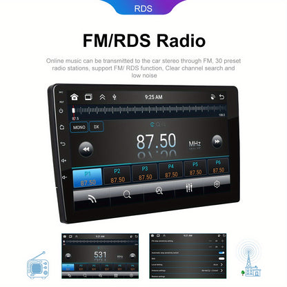 Nissan Qashqai Autoradio – Car Stereo – Multimedia Radio – Navigatiesysteem – Auto Audio – 9-Inch Touchscreen – Android 15 Met 4GB+64GB