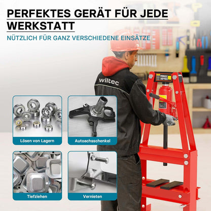 Wiltec A-frame workshop press 6t hydraulic press press press machine