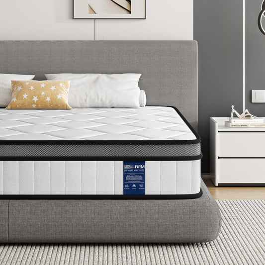 BedStory Matras, 160 x 200 cm, binnenveringmatras, H3, hoogte 20 cm, pocketveringmatras, middelhard, orthopedisch, Öko-Tex gecertificeerd, matras voor kinderen en volwassenen