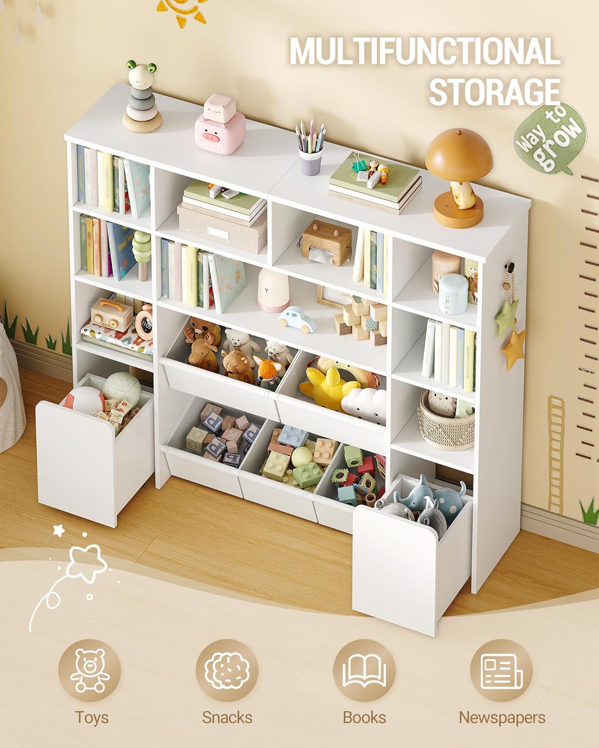 Hzuaneri Nursery Racks & Shelves EKB75203W
