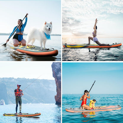NACATIN Opblaasbaar SUP-board (oranje)
