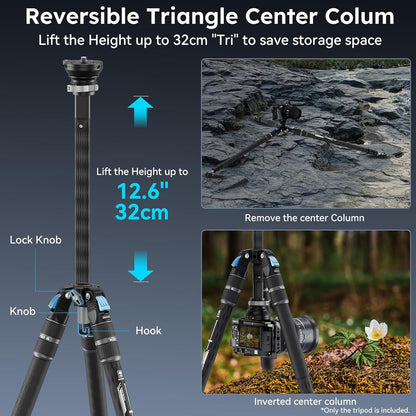 SIRUI Rapid System SVS60 One-Step Hoogte Aanpassing Video Tripod