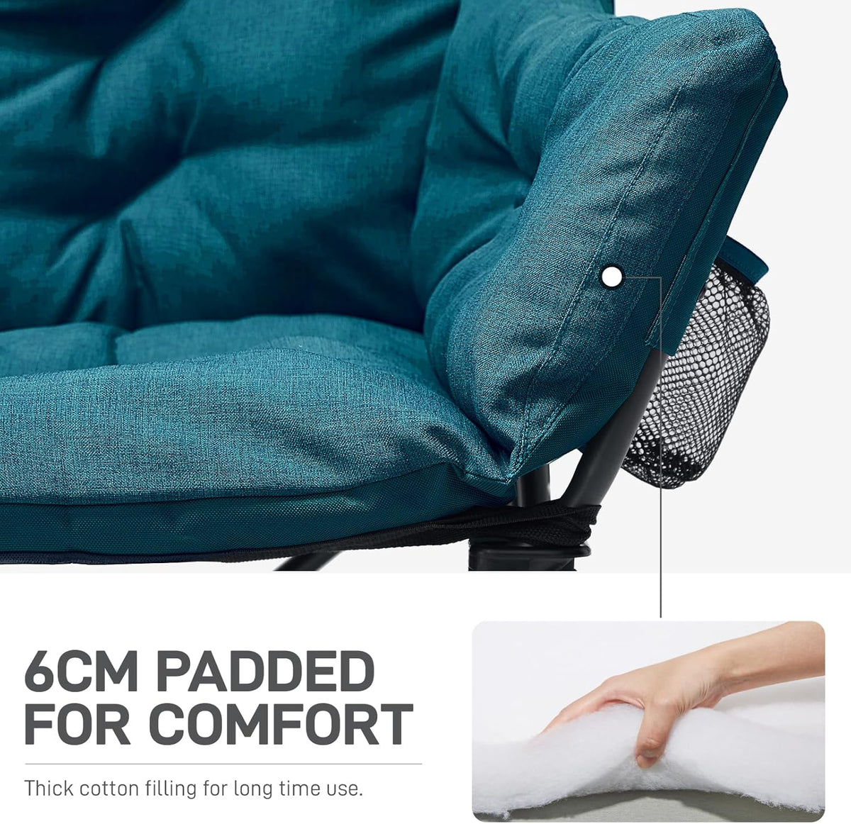 EVER ADVANCED Campingstoel Dubbel Oversized Groen