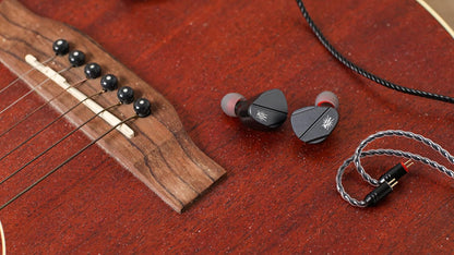 Linsoul Kiwi Ears Canta in Ear Monitor, 1DD+2Planar Hybride Oortelefoon, Gaming Earbuds, HiFi Bedrade IEM, met Afneembare IEM Kabel voor Muzikant Audiofiel