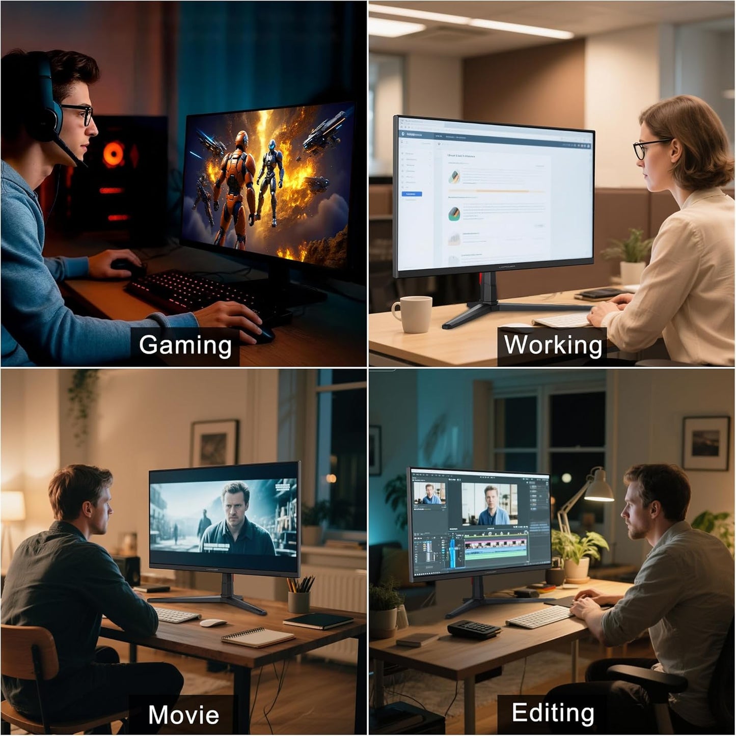 LC-POWER 24" 144Hz Monitor