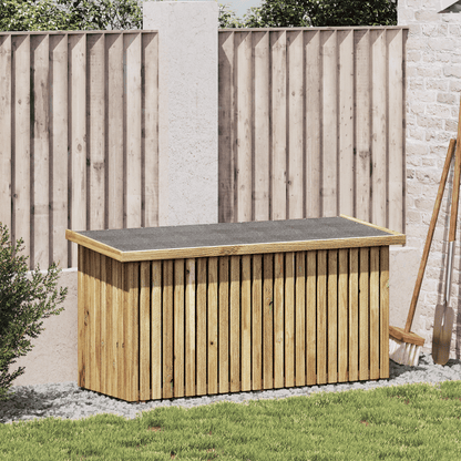 Opbergbox Buiten – Tuinkist – Berging – Kast – Box – Bruin – Stevig en Duurzaam Materiaal – Ingebouwd Waterreservoir