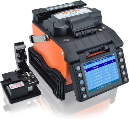 Kern tot Kern Glasvezel Optische Lasmachine Fusielasmachine (Met 4 paar elektroden) FTTH Fiber Optische Fusion Splicer Splicing Machine for SM MM DS NZDS (SS413F)