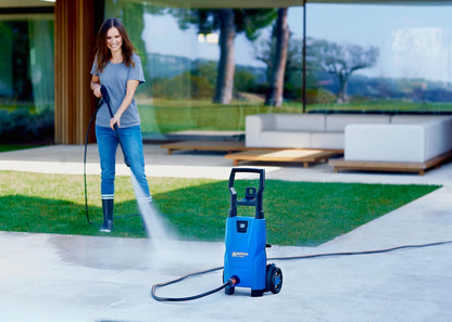 Hogedrukreiniger – Mini Hogedrukspuit – Terrasreiniger – Drukspuit – Schoonmaakmachine – Compact & Lichtgewicht – 110 Bar Werkdruk