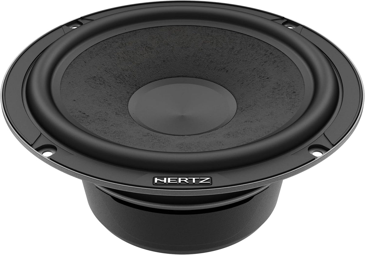 Hertz CK 165 L Component Speaker System 2-weg 165 mm 300 Watt met SPP-M Cone Tetolon Dome Tweeter, 4 Ohm impedantie, inbouwmontage voor auto's, vrachtwagens en SUV's