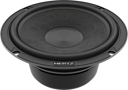 Hertz CK 165 L Component Speaker System 2-weg 165 mm 300 Watt met SPP-M Cone Tetolon Dome Tweeter, 4 Ohm impedantie, inbouwmontage voor auto's, vrachtwagens en SUV's
