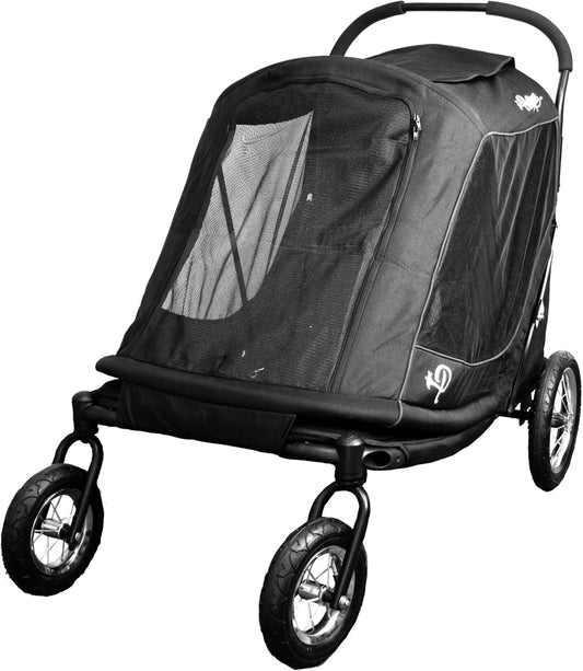 Apollo 3-in-1 wandelwagen voor huisdieren | hondenbuggy | hondenkinderwagen | hondenkinderwagen | hondenwielen | lichtgewicht afneembare opvouwbare draagbare huisdierendragers tas jogger voor