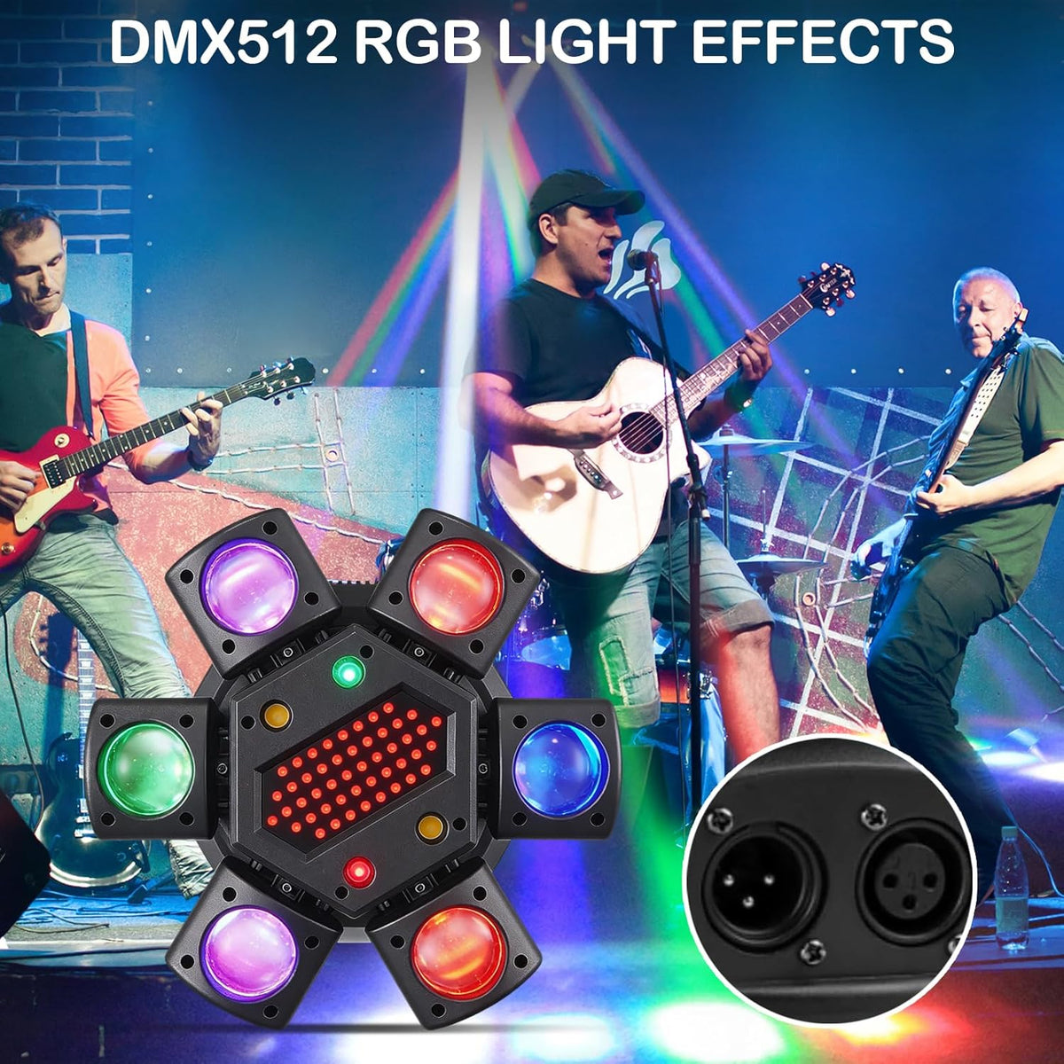 Moving Head LED 150W met afstandsbediening RGBW Gobo Beam discolicht partylicht 26CH DMX podiumlicht voor DJ Bar Verjaardag Club Bruiloft Koplamp