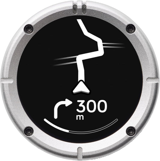 Beeline Moto II - Next Gen GPS Tracker voor motorfietsen | Compact ontwerp, waterdicht gebouwd, eenvoudig display en 14 uur batterij |Handschoenvriendelijk motornavigatiesysteem Perfect voor avontuur