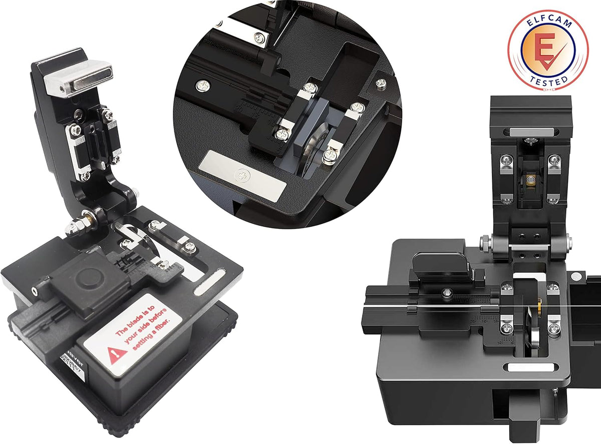 Elfcam® - S10 Mini glasvezellasapparaat FTTH/FTTx D3 - LAN, hoge betrouwbaarheid, vezels G657A2 & G652D