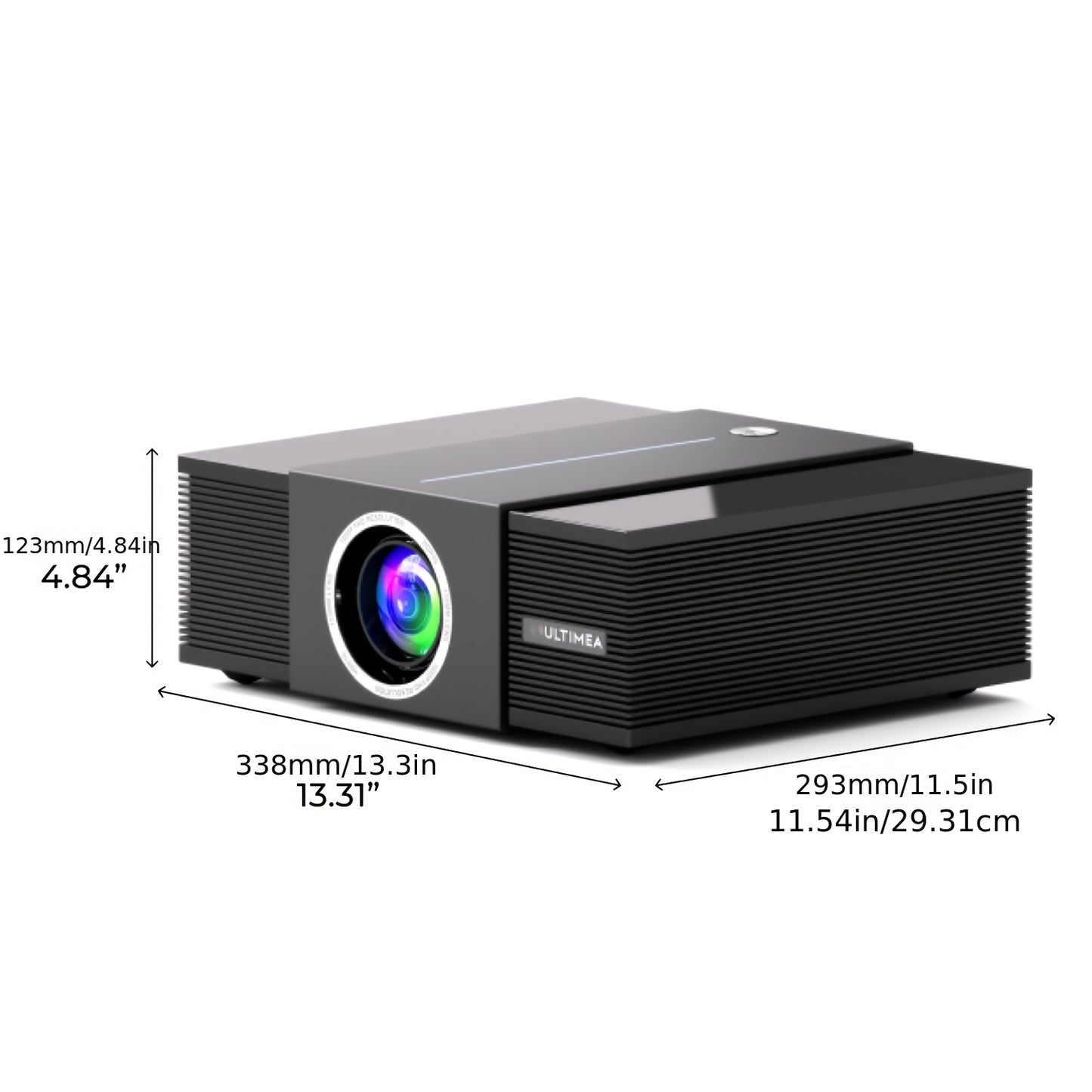 Projector – Beamer – Home Cinema – Smart TV Projector – Android Projector – 900 ANSI Lumen – 4K Decoding Met 30W Speakers